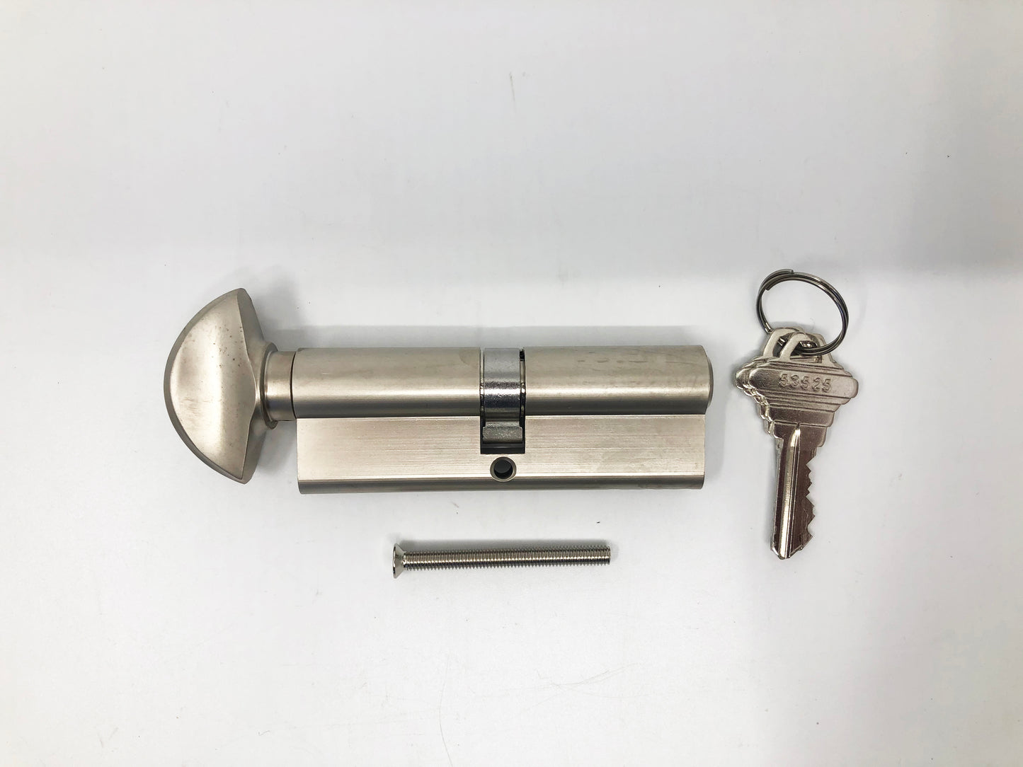 EURO CYLINDER 45/45 LG TURN/KEY KD