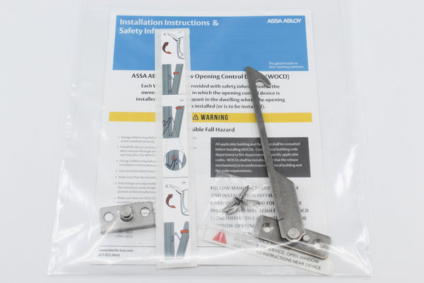 WINDOW OPENING CONTROL DEVICE KIT 4-INCH